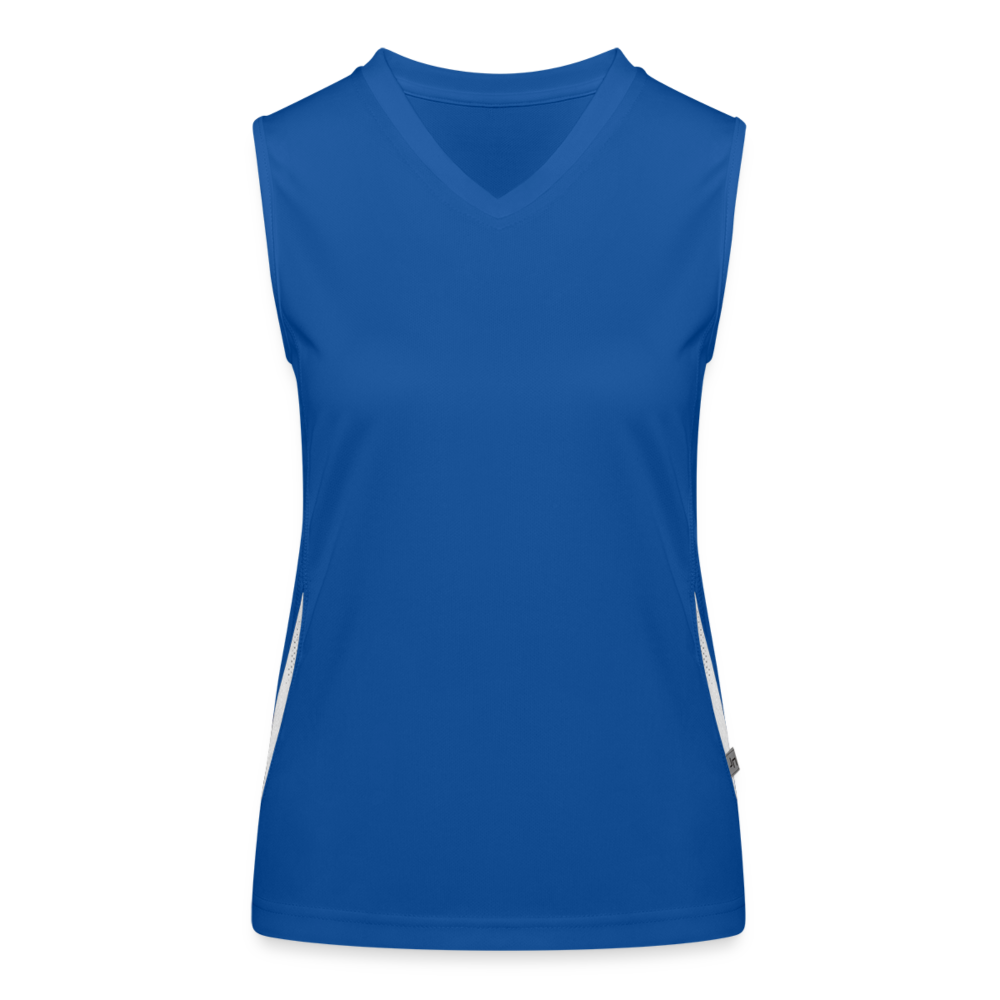 Women's Functional Contrast Tank Top - royal/white