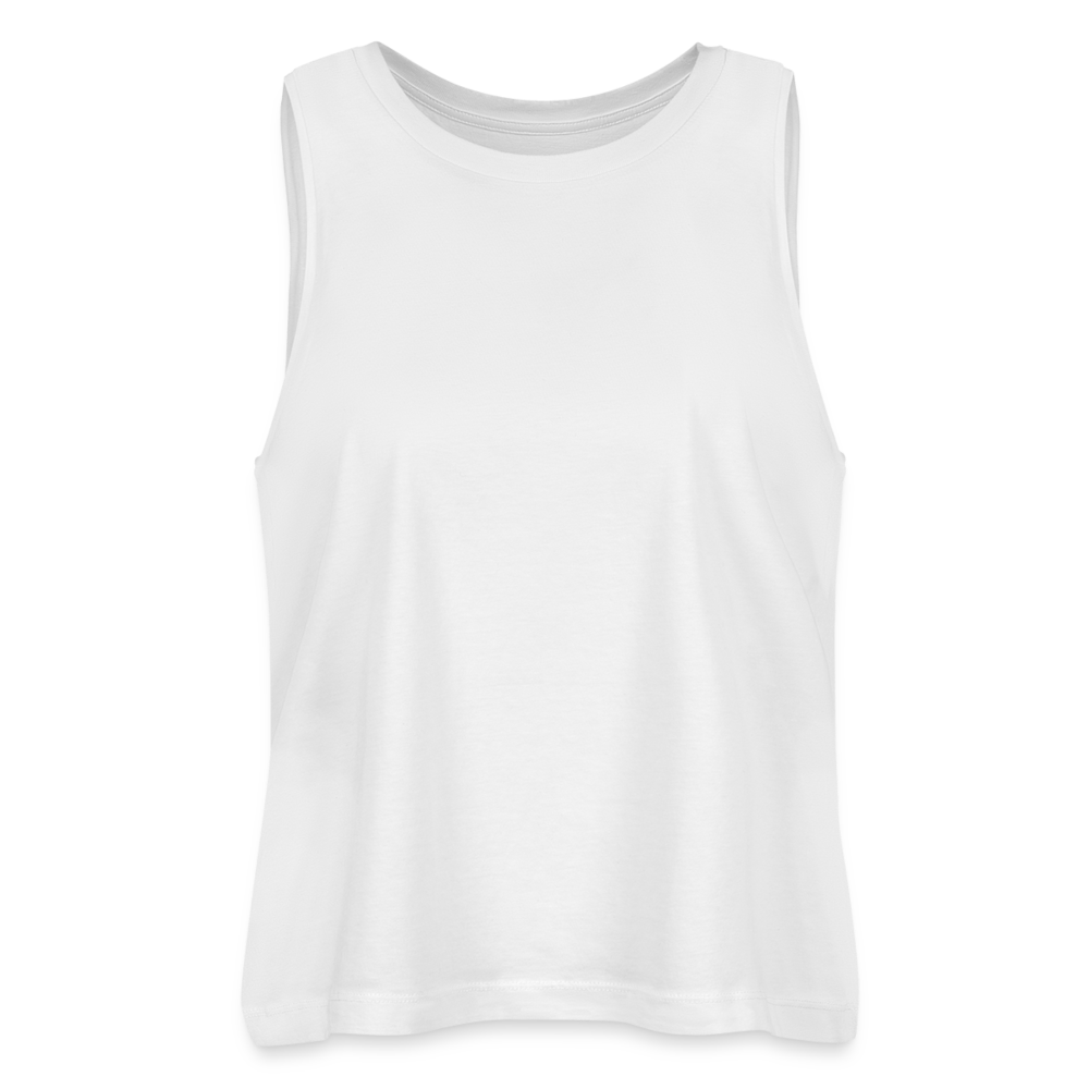 Stanley/Stella DANCER Women’s Cropped Organic Tank Top - white