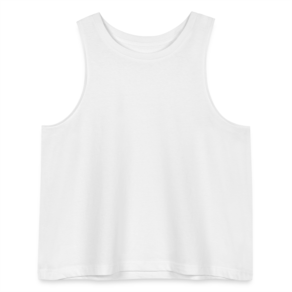 Stanley/Stella DANCER Women’s Cropped Organic Tank Top - white