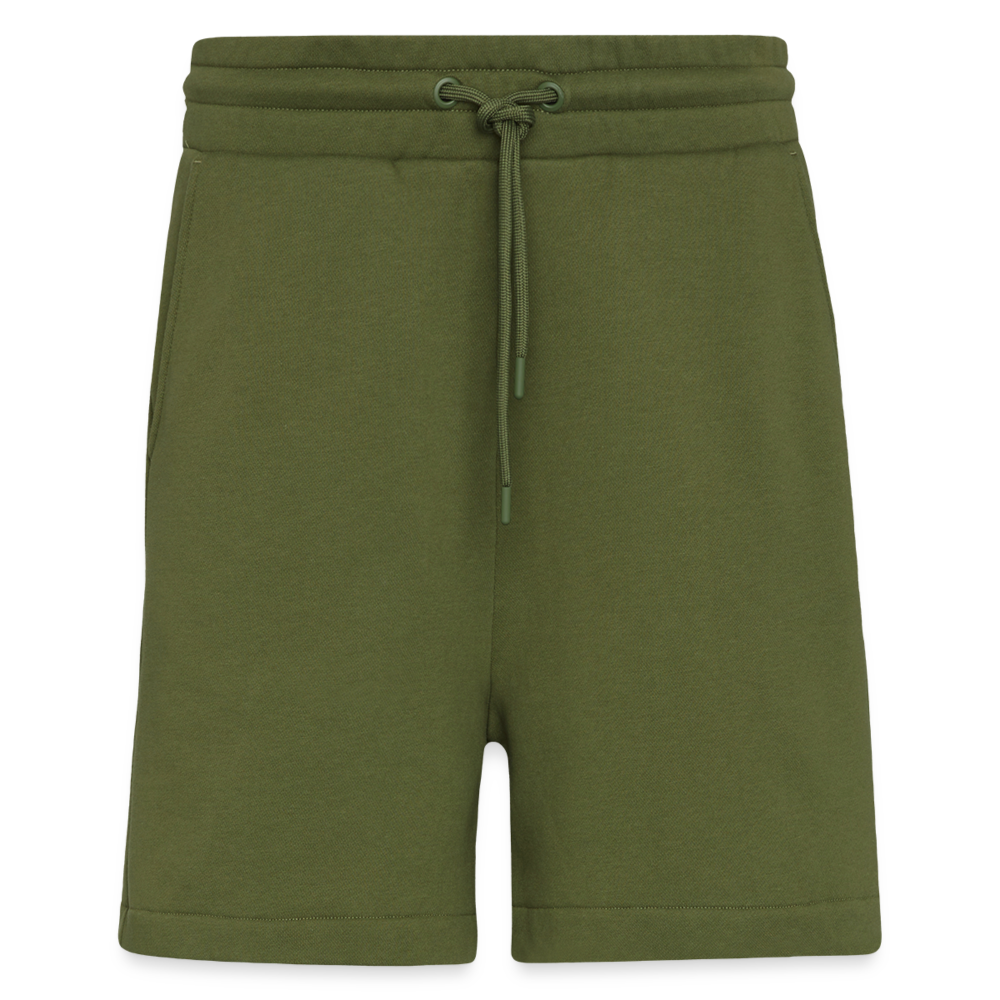 Organic Relaxed Shorts Made in EU - MOSS GREEN