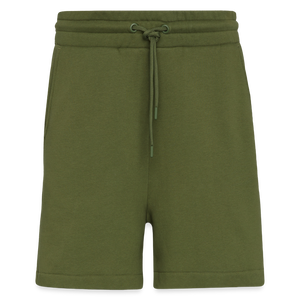 Organic Relaxed Shorts Made in EU - MOSS GREEN