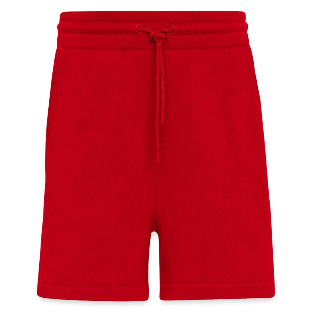 Organic Relaxed Shorts Made in EU - red