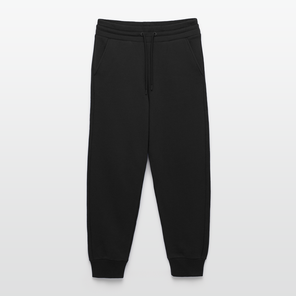 Organic Relaxed Joggers Made in EU - SOLID BLACK