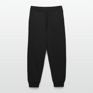 Organic Relaxed Joggers Made in EU - SOLID BLACK