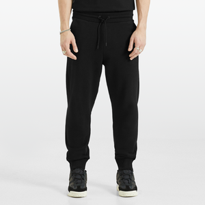 Organic Relaxed Joggers Made in EU - SOLID BLACK