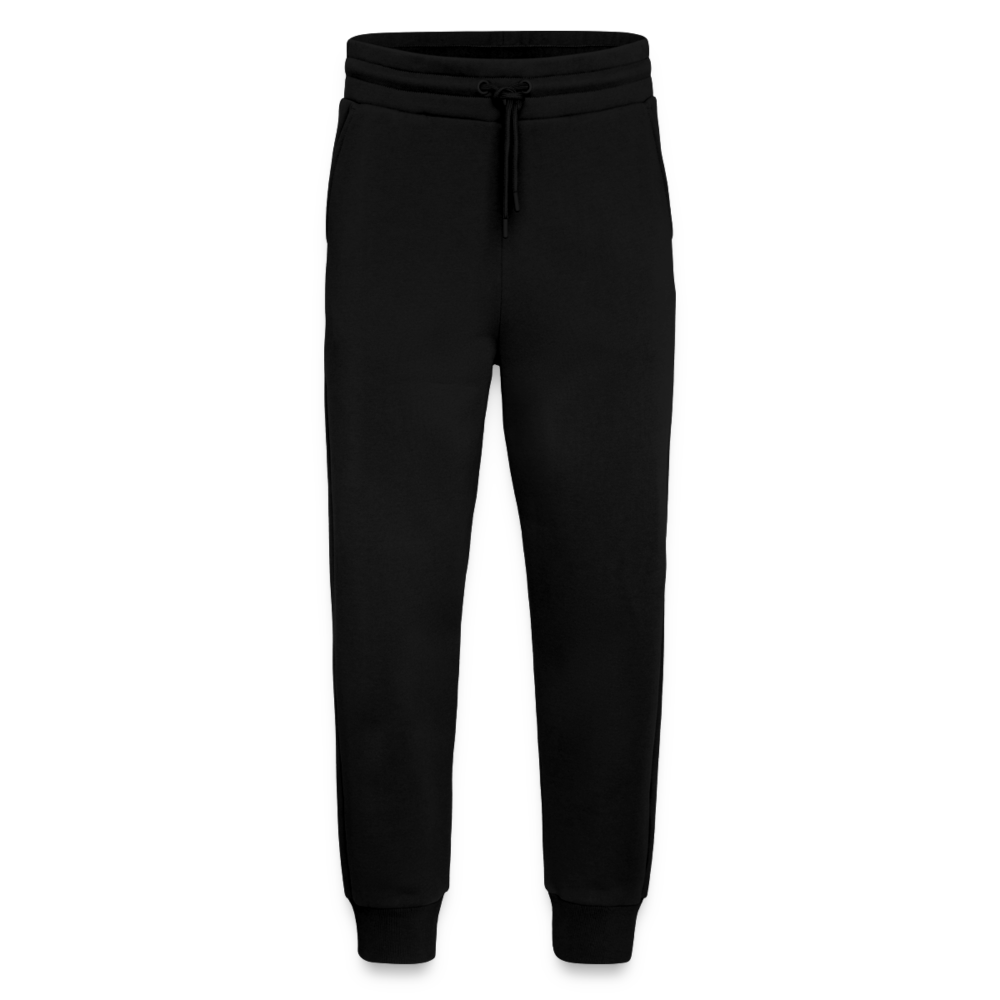 Organic Relaxed Joggers Made in EU - SOLID BLACK