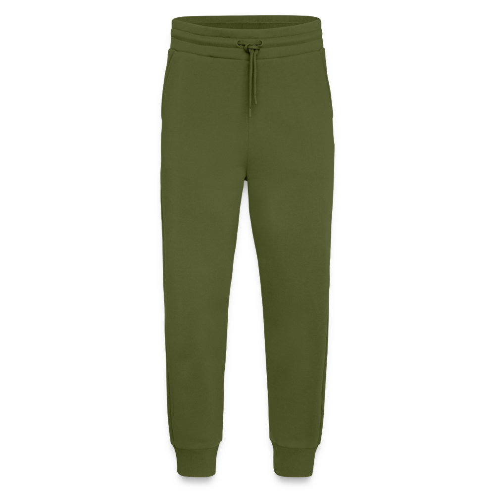 Organic Relaxed Joggers Made in EU - MOSS GREEN