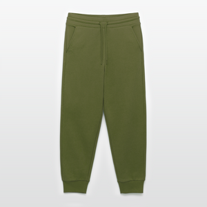 Organic Relaxed Joggers Made in EU - MOSS GREEN