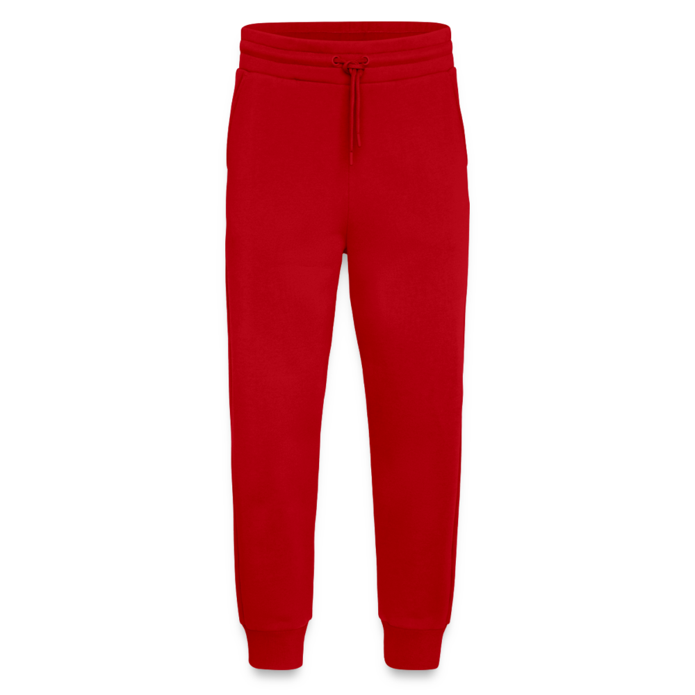 Organic Relaxed Joggers Made in EU - red