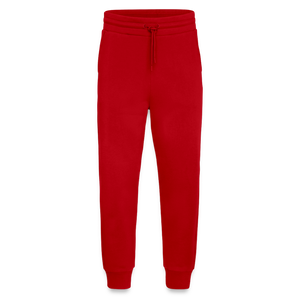 Organic Relaxed Joggers Made in EU - red