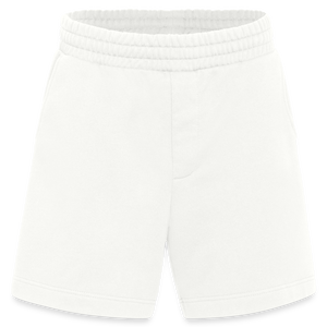 Heavyweight Organic Shorts Made in EU - OFF WHITE