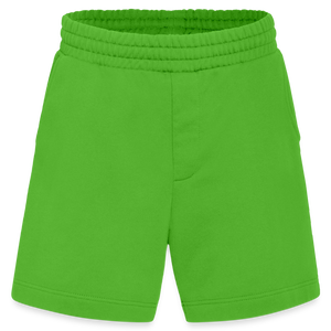 Heavyweight Organic Shorts Made in EU - Apple Neon