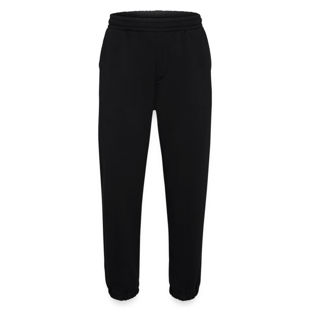 Heavyweight Organic Joggers Made in EU - SOLID BLACK