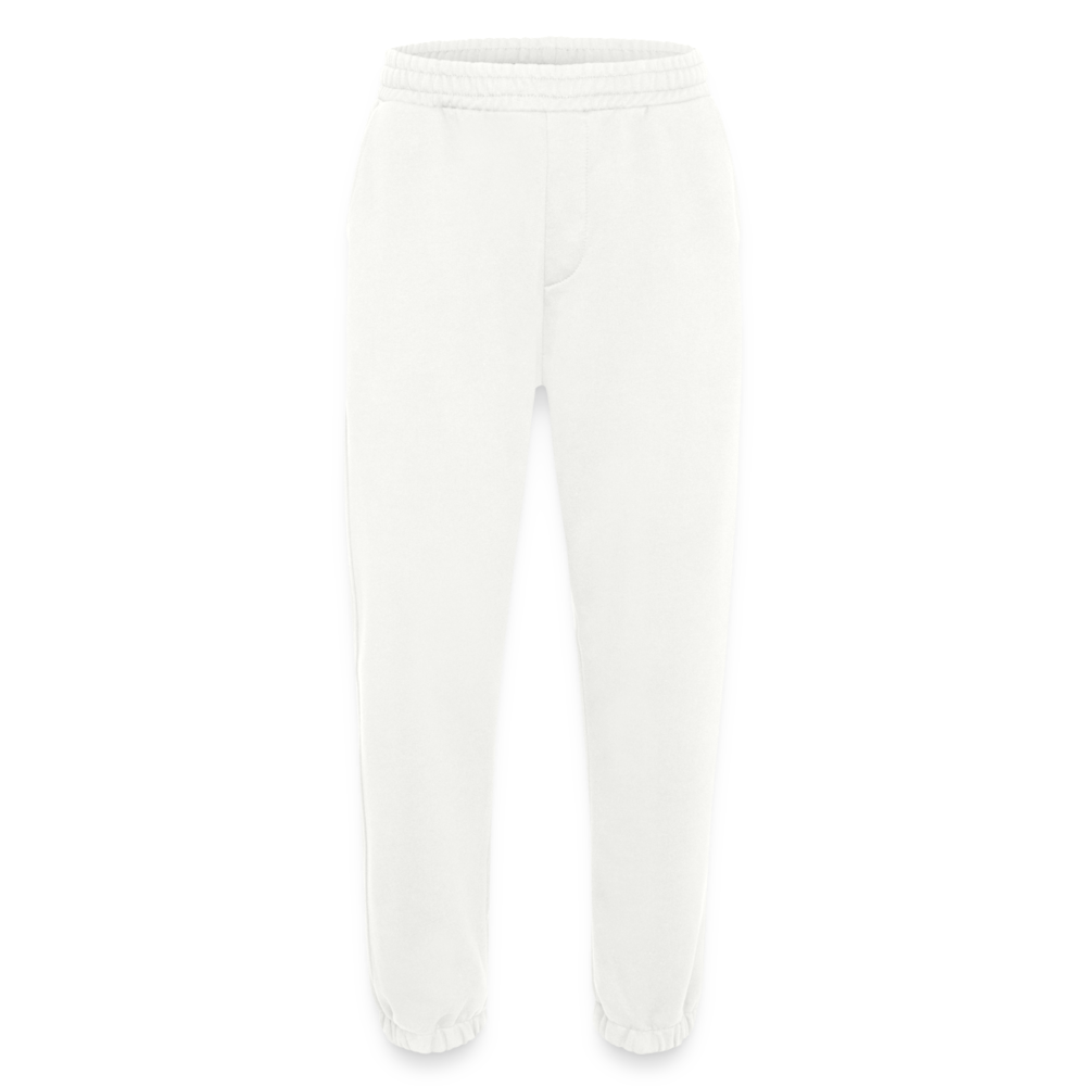 Heavyweight Organic Joggers Made in EU - OFF WHITE