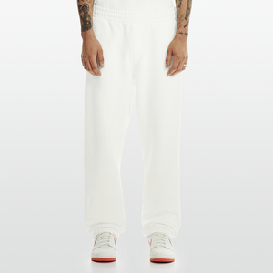 Heavyweight Organic Joggers Made in EU - OFF WHITE