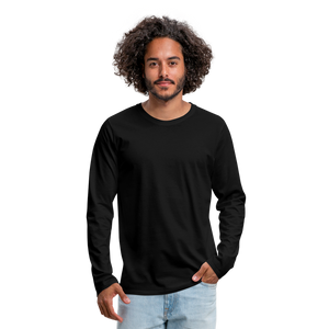 Men's Premium Longsleeve Shirt - black