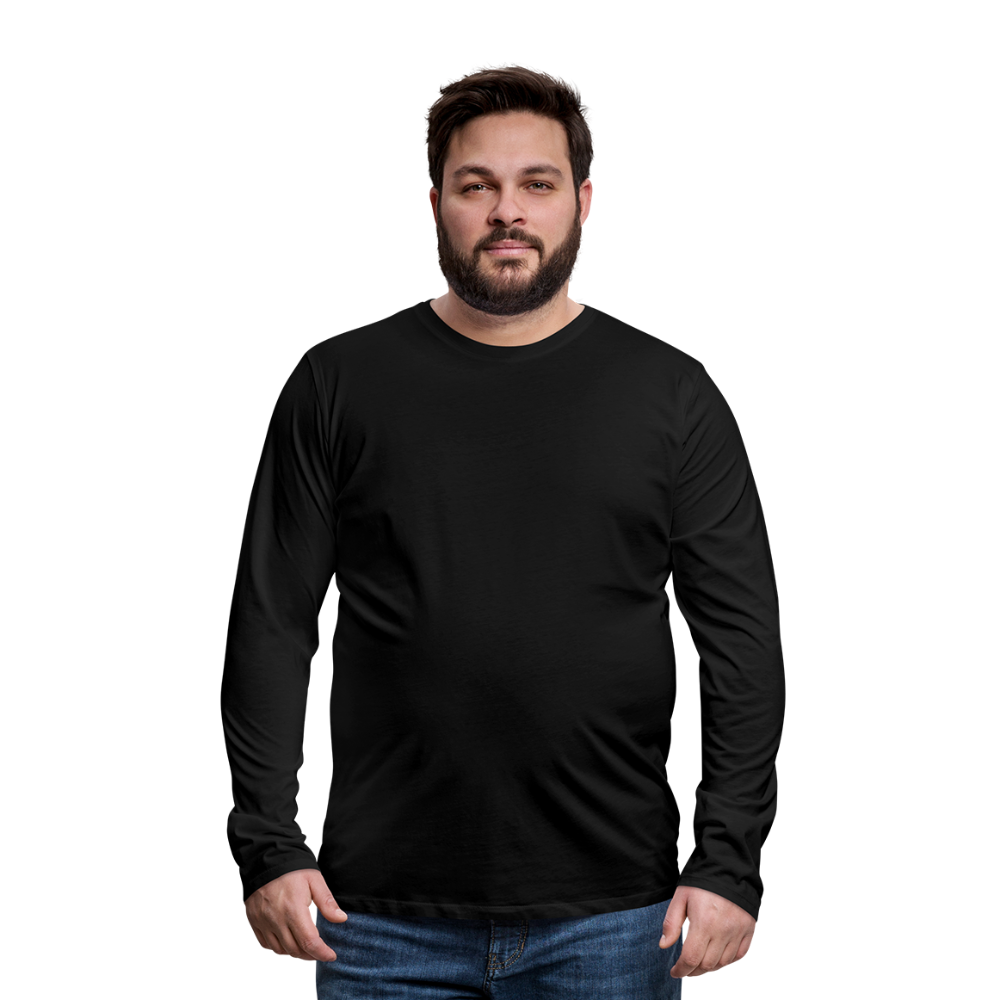 Men's Premium Longsleeve Shirt - black