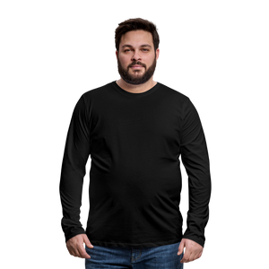 Men's Premium Longsleeve Shirt - black