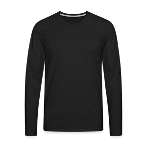 Men's Premium Longsleeve Shirt - black