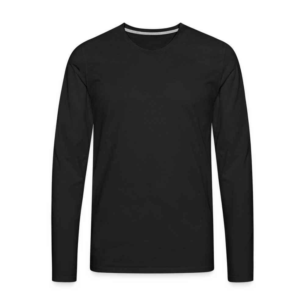 Men's Premium Longsleeve Shirt - black