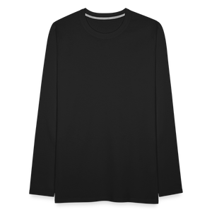 Men's Premium Longsleeve Shirt - black