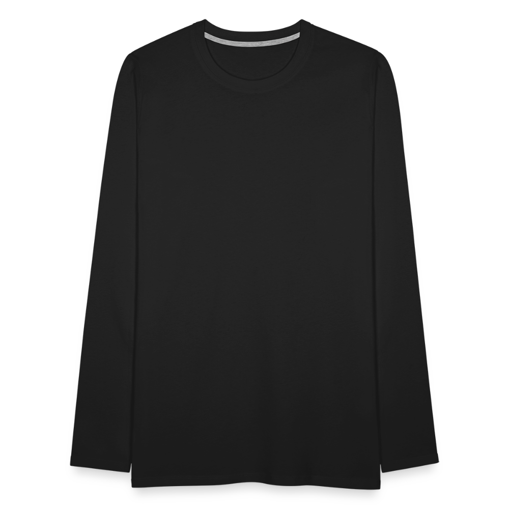 Men's Premium Longsleeve Shirt - black