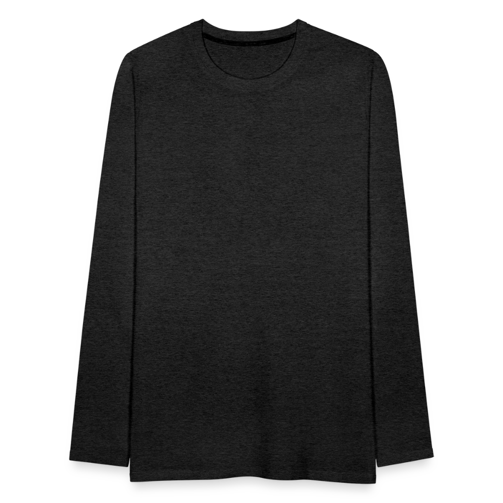 Men's Premium Longsleeve Shirt - charcoal grey