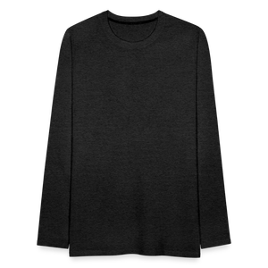 Men's Premium Longsleeve Shirt - charcoal grey