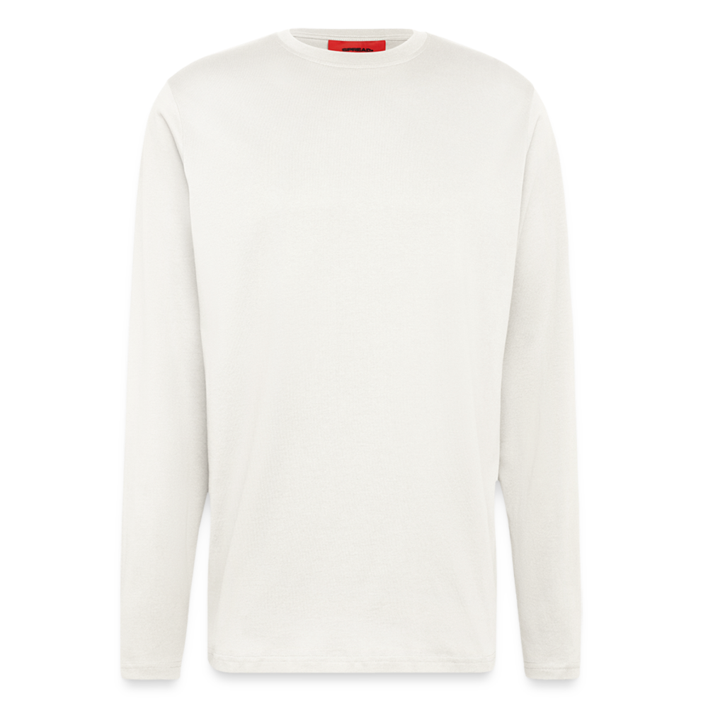 Organic Relaxed Longsleeve Shirt Made in EU - OFF WHITE