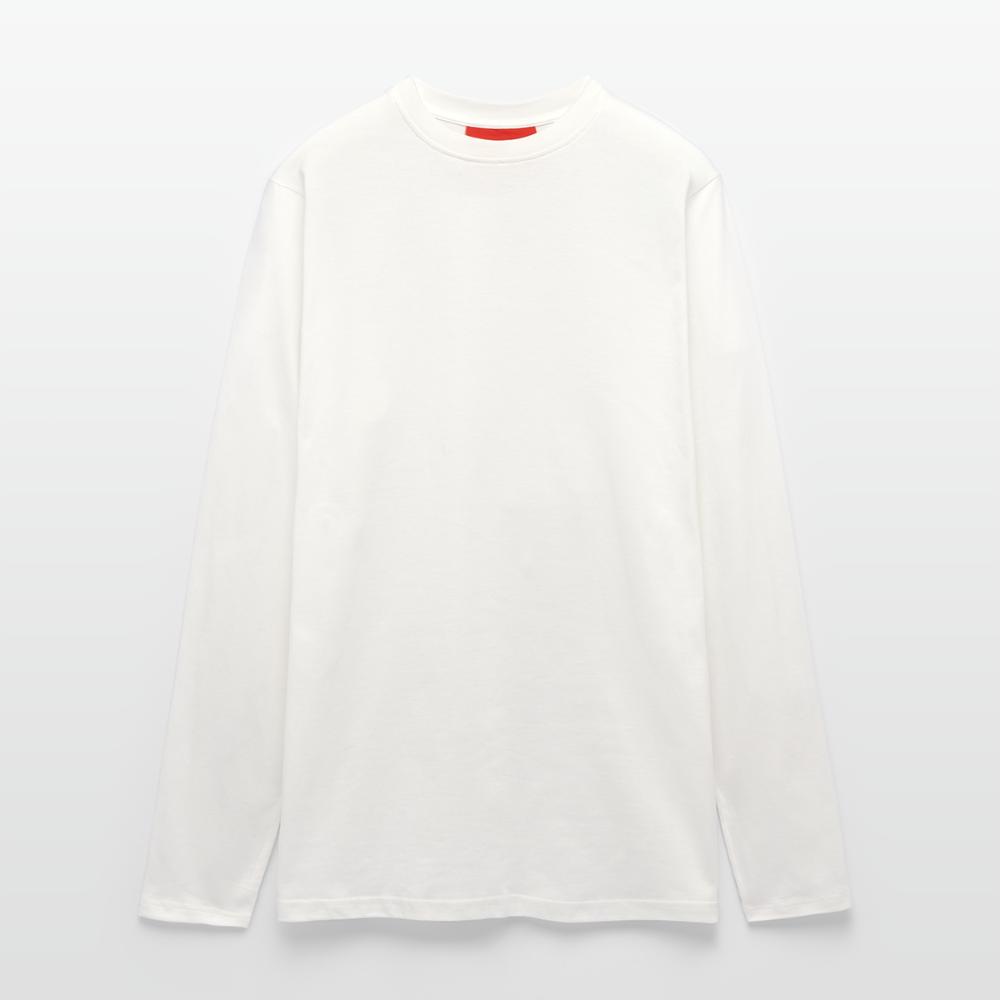 Organic Relaxed Longsleeve Shirt Made in EU - OFF WHITE