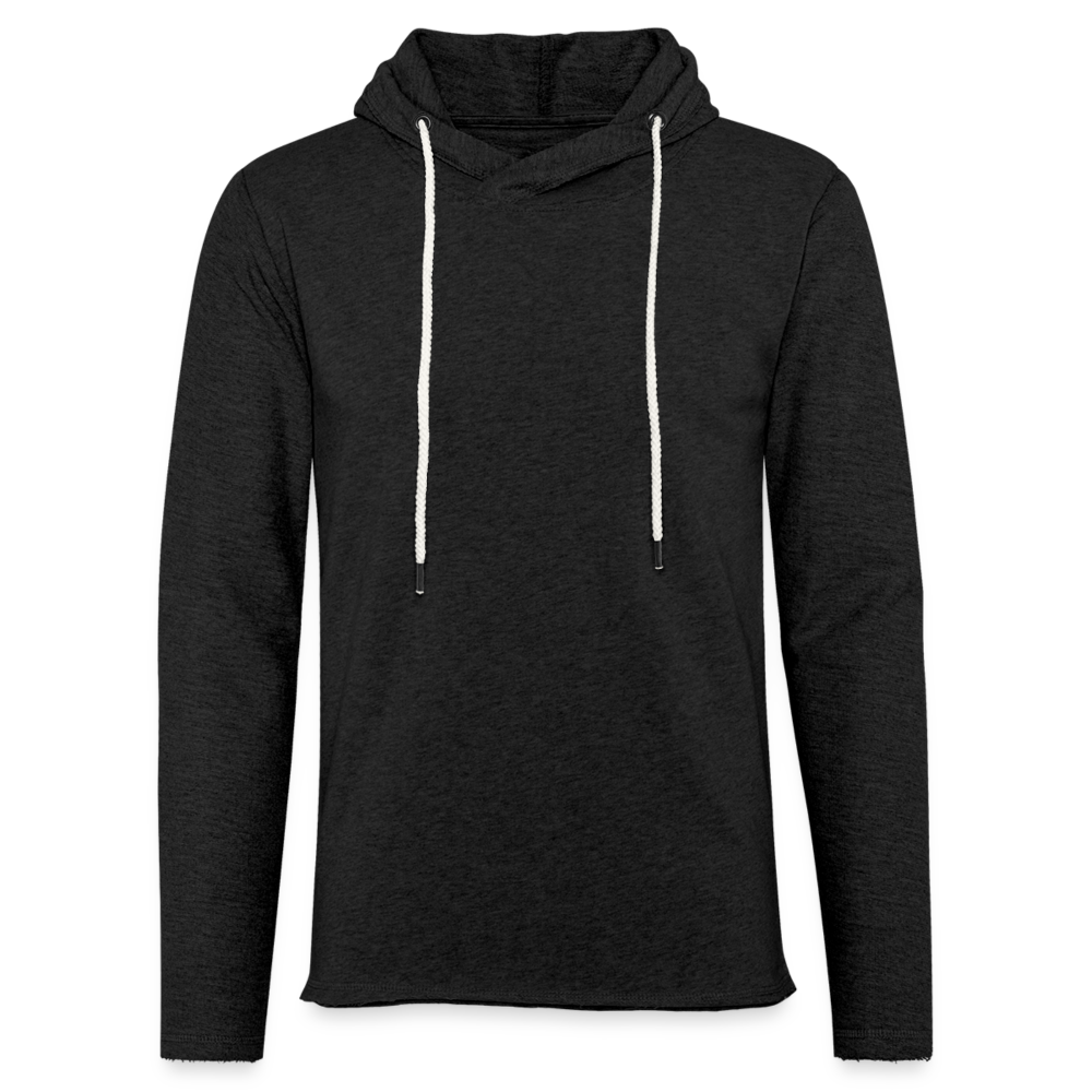 Light Unisex Sweatshirt Hoodie - charcoal grey