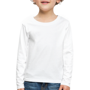 Kids' Premium Longsleeve Shirt - white