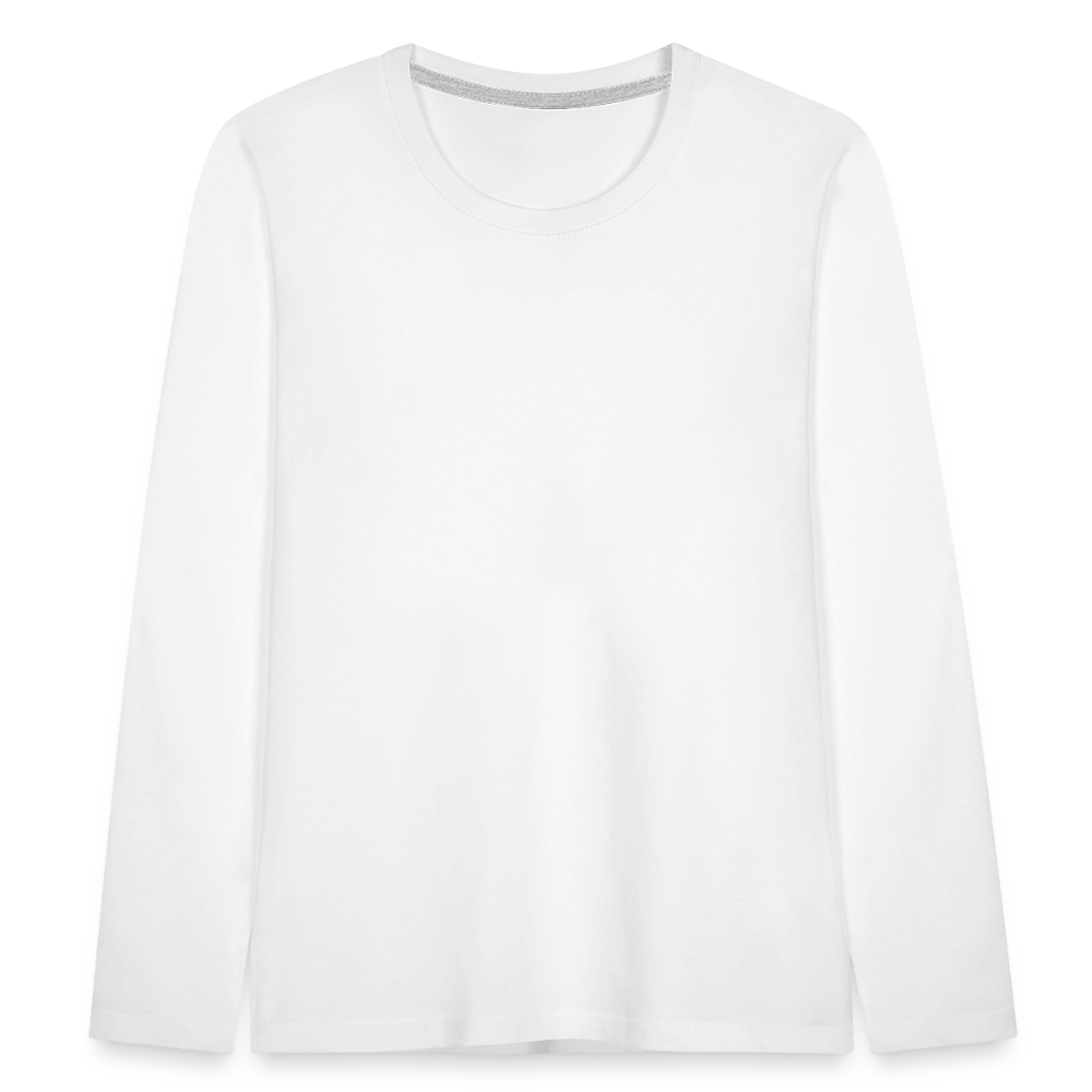 Kids' Premium Longsleeve Shirt - white