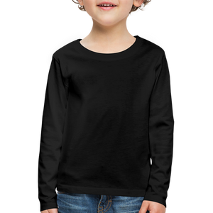 Kids' Premium Longsleeve Shirt - black