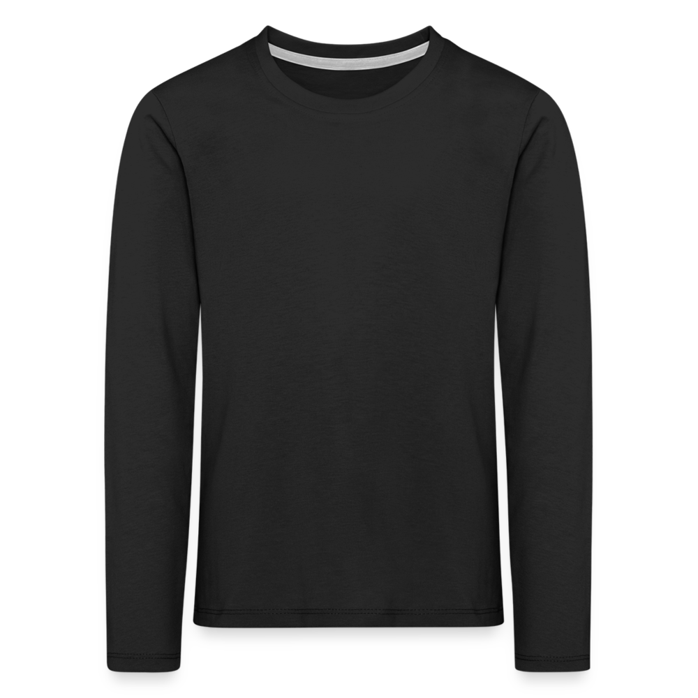 Kids' Premium Longsleeve Shirt - black