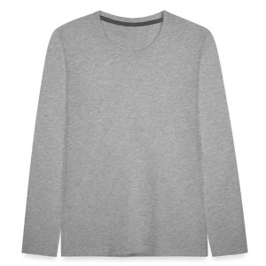 Kids' Premium Longsleeve Shirt - heather grey