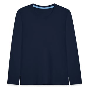 Kids' Premium Longsleeve Shirt - navy