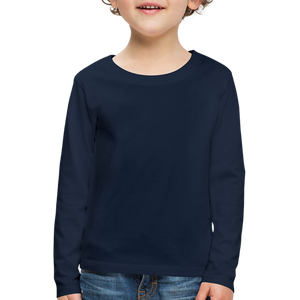 Kids' Premium Longsleeve Shirt - navy