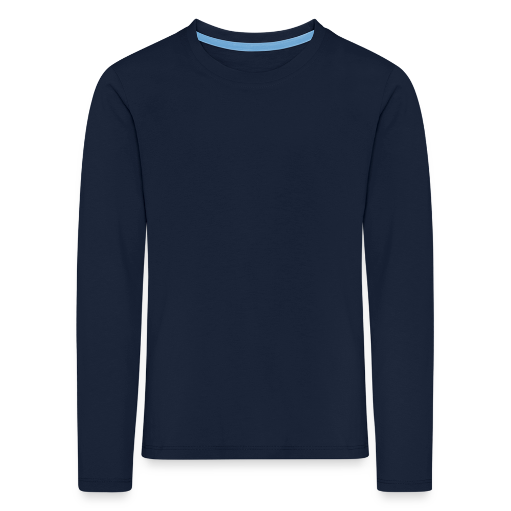 Kids' Premium Longsleeve Shirt - navy