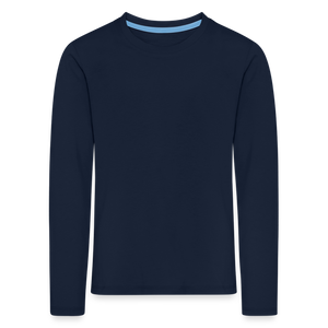 Kids' Premium Longsleeve Shirt - navy