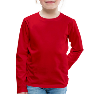 Kids' Premium Longsleeve Shirt - red