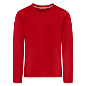 Kids' Premium Longsleeve Shirt - red