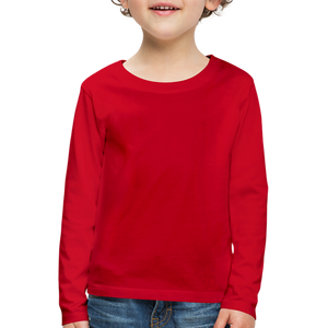 Kids' Premium Longsleeve Shirt - red