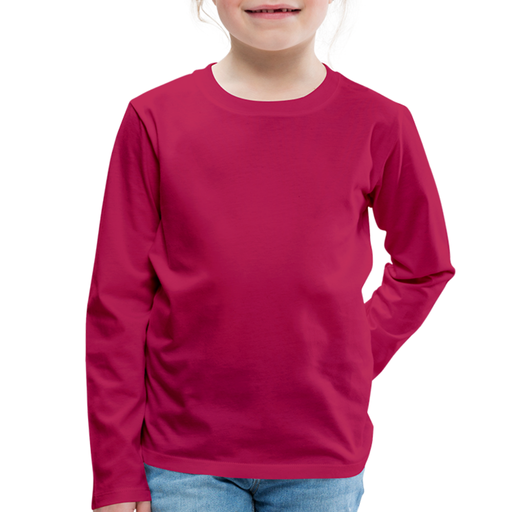 Kids' Premium Longsleeve Shirt - dark pink