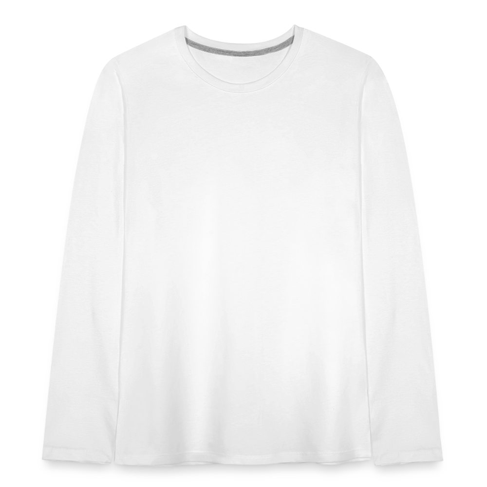 Teenagers' Premium Longsleeve Shirt - white