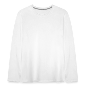 Teenagers' Premium Longsleeve Shirt - white