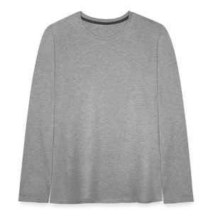 Teenagers' Premium Longsleeve Shirt - heather grey