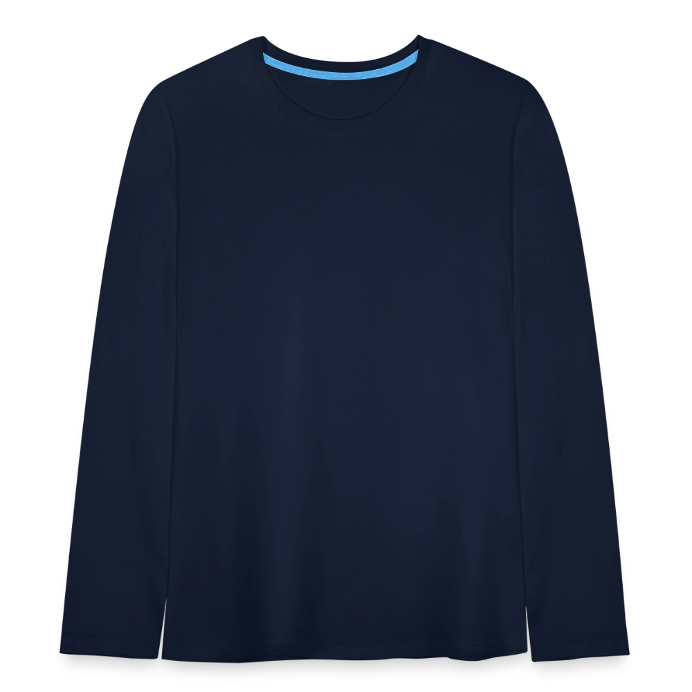 Teenagers' Premium Longsleeve Shirt - navy