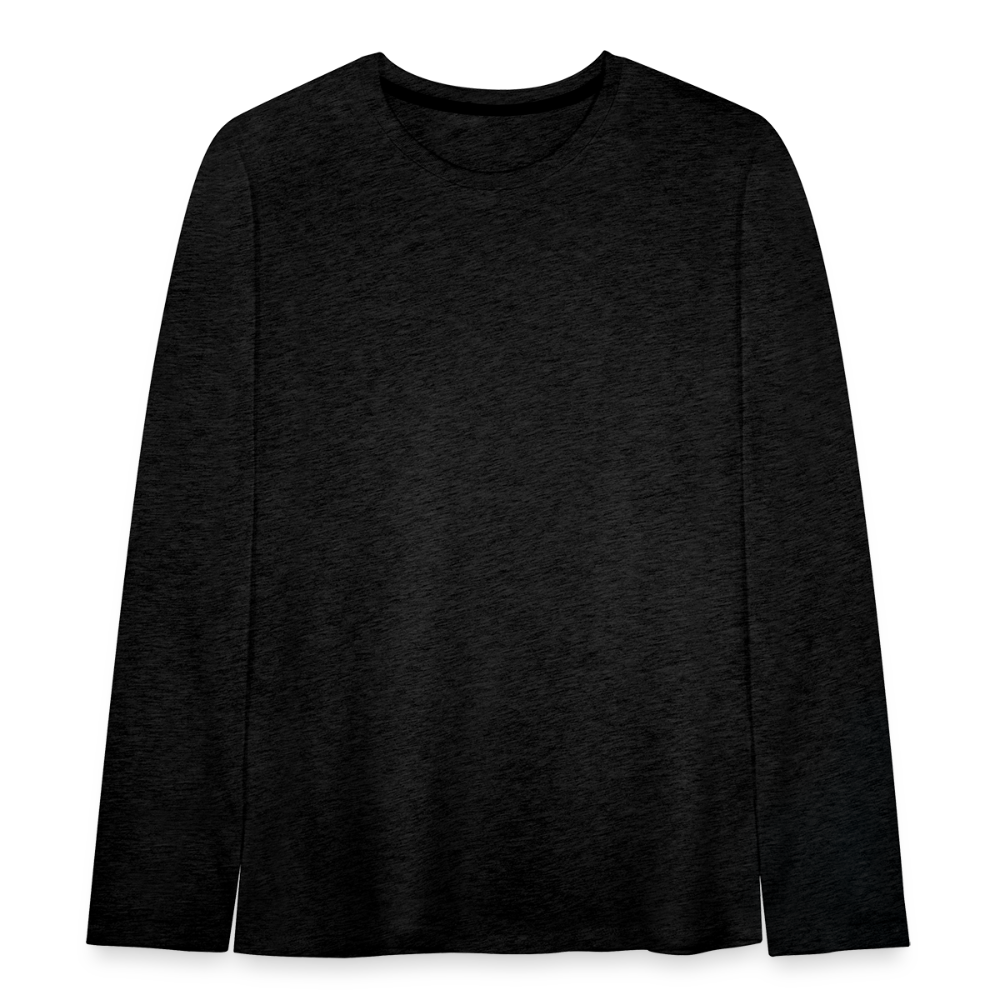 Teenagers' Premium Longsleeve Shirt - charcoal grey