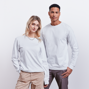 Stanley/Stella SHIFTS DRY Unisex Organic Longsleeve Shirt - white